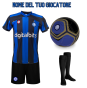 Completo Inter ufficiale Lautaro 10 replica 2022-2023 e pallone